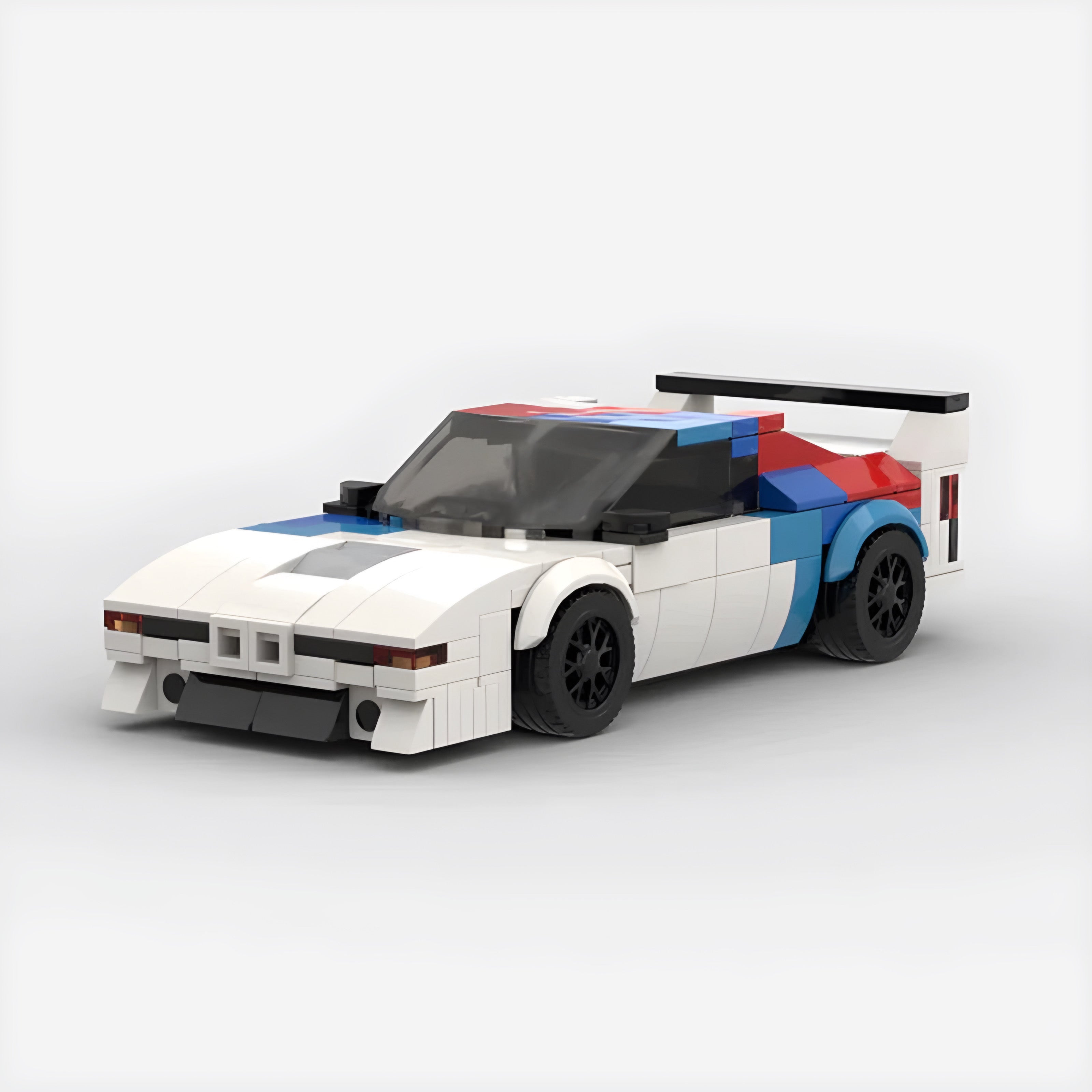 3D file Lego Style Brick BMW M1 Procar 🧱・3D print design to