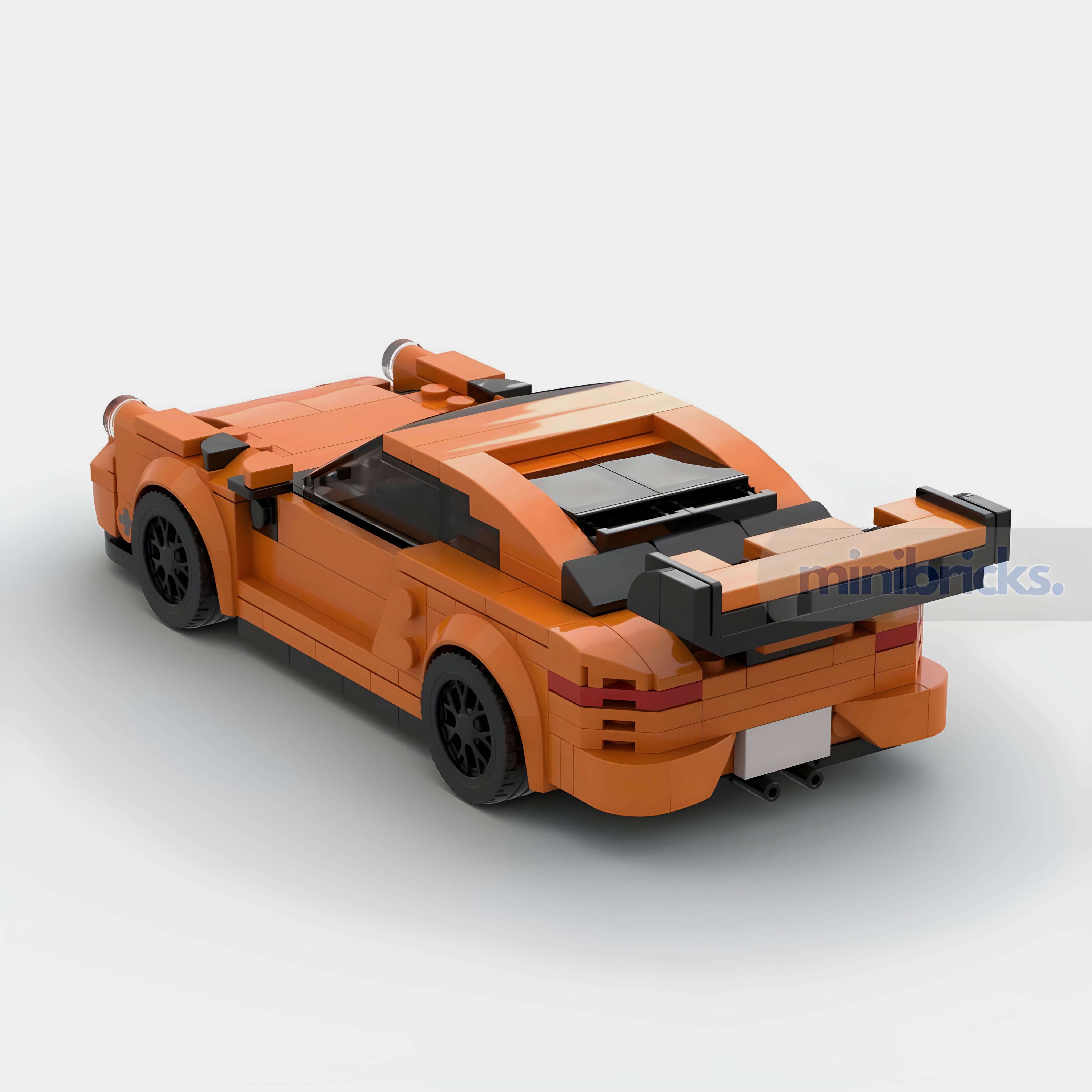 Porsche GT3 | Orange – Minibricks