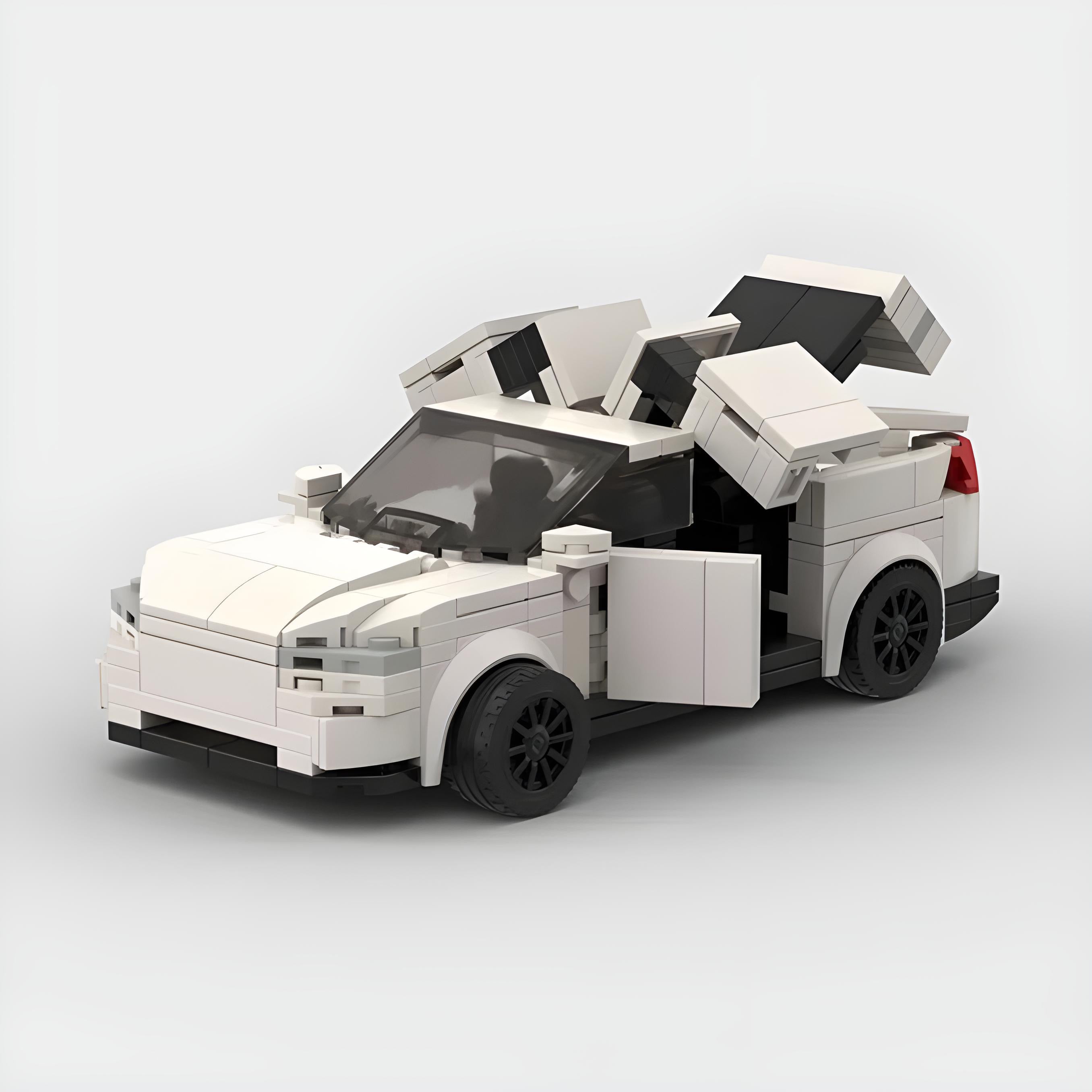 Tesla lego model store x